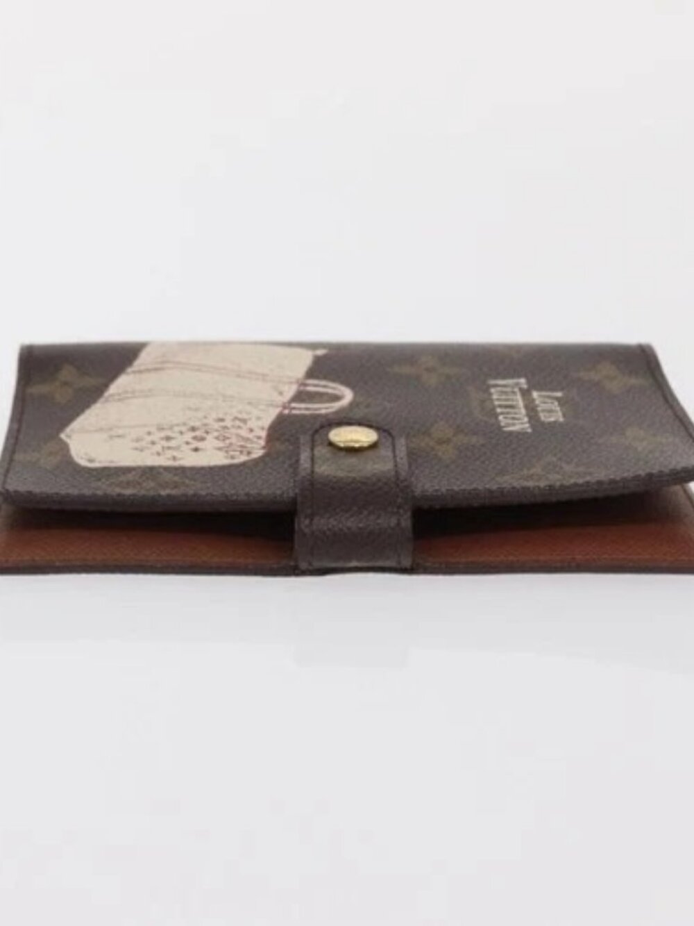 LOUIS VUITTON Monogram Keepall Agenda PM Day Planner Cover R20964 LV Auth 171189 - Picture 3 of 16